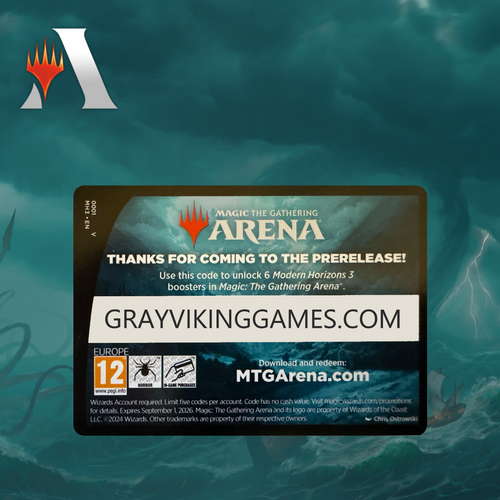 Modern Horizons 3 Prerelease Pack Code (6 Boosters) MTG Arena Code MTGA Code