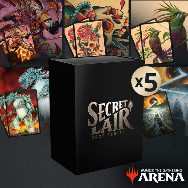 MTG Arena Summer Superdrop Secret Lair Sleeves Code Bundle